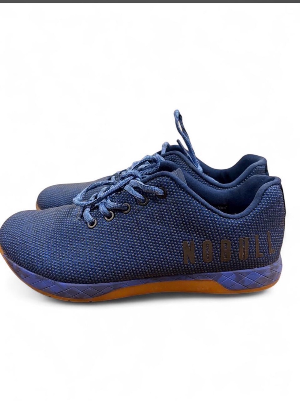Nobull Trainer Cross Training Shoes Blue Navy Gum Sole Men’s 10.5 / Women’s 12